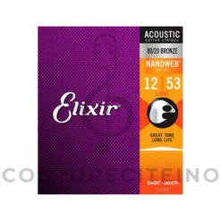 High-class Elixir Strings Nanoweb Guitar Strings